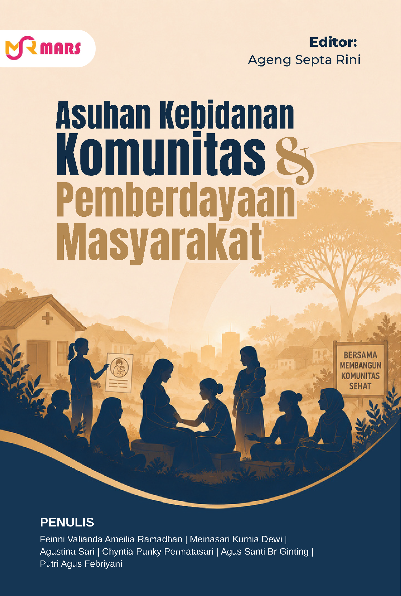 Cover Asuhan Kebidanan Komunitas dan Pemberdayaan Masyarakat